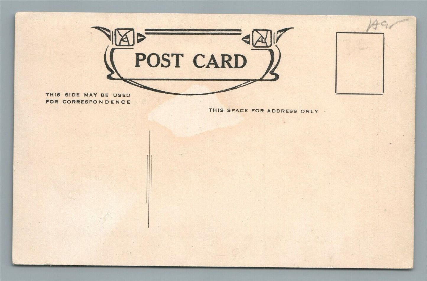 NORTH ASBURY PARK NJ VICTORIA PORCH ANTIQUE POSTCARD