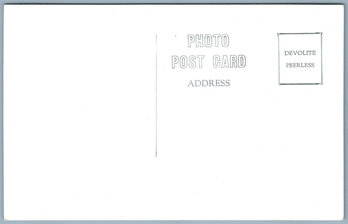 ROCKIN' CHAIR PARK SHEPHERD MI VINTAGE REAL PHOTO POSTCARD RPPC