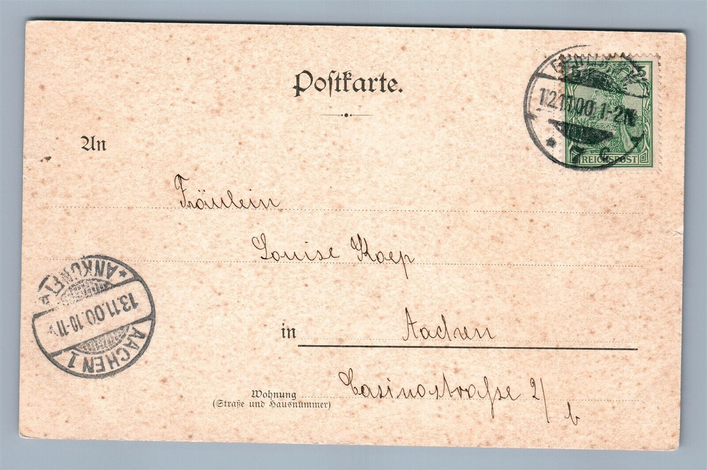 BERLIN GERMANY NATIONAL DENKMAL KAISER WILHELM DES GROSSEN ANTIQUE POSTCARD