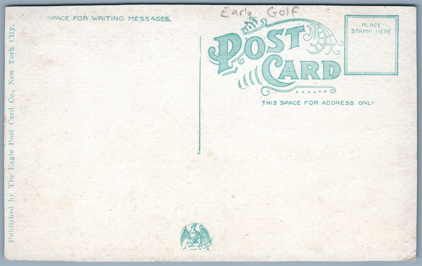 CATSKILL MTS NY GOLF LINK TWILIGHT & SUNSET PARKS ANTIQUE POSTCARD