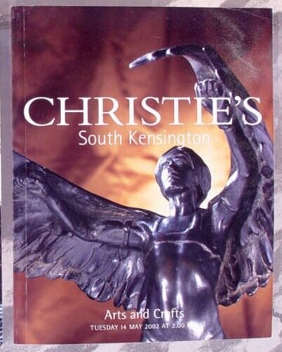 2002 CHRISTIE'S AUCTION CATALOGUE BOOK on ARTS & CRAFTS