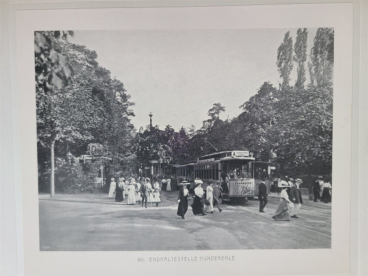 1911 DIE GROSSE BERLINER STRASSENBAHN UND NEBENBAHNEN antique PHOTO ILLUSTRATED