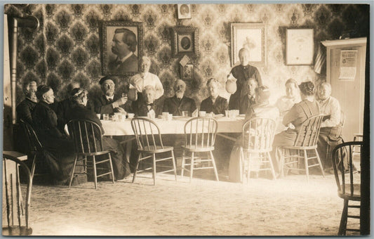 CONCORD VT RELIEF CORPS ANTIQUE REAL PHOTO POSTCARD RPPC