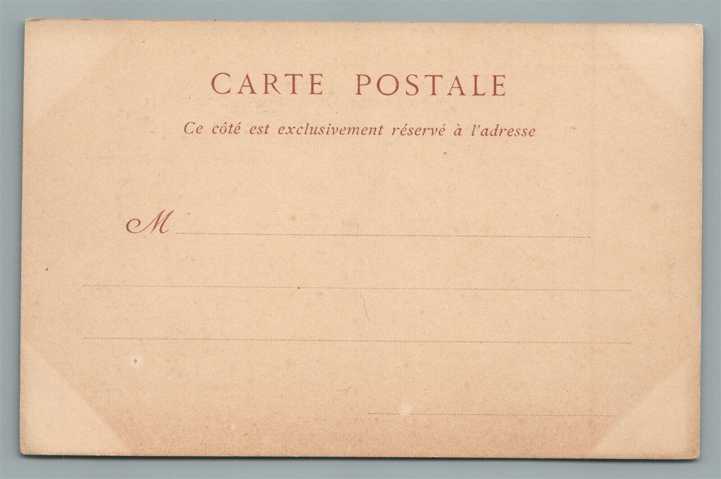 RUSSIAN TSAR NICHOLAS II ANTIQUE FRENCH POSTCARD