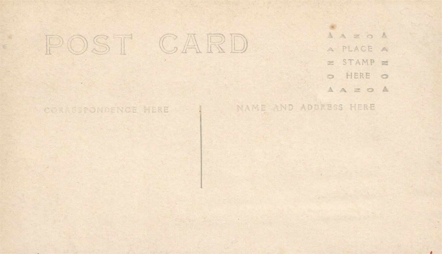 MILITARY DRILL w/ RIFLES WWI ERA ANTIQUE REAL PHOTO POSTCARD RPPC