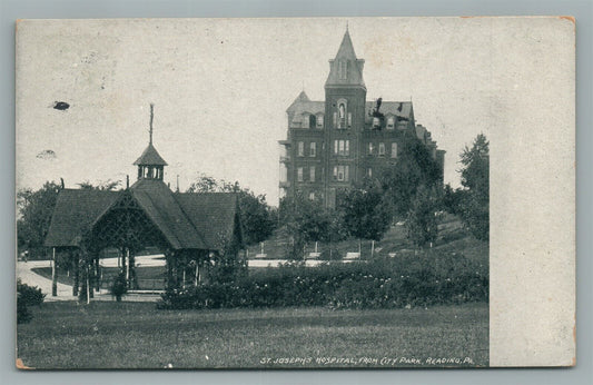 READING PA ST.JOSEPH'S HOSPITAL ANTIQUE POSTCARD