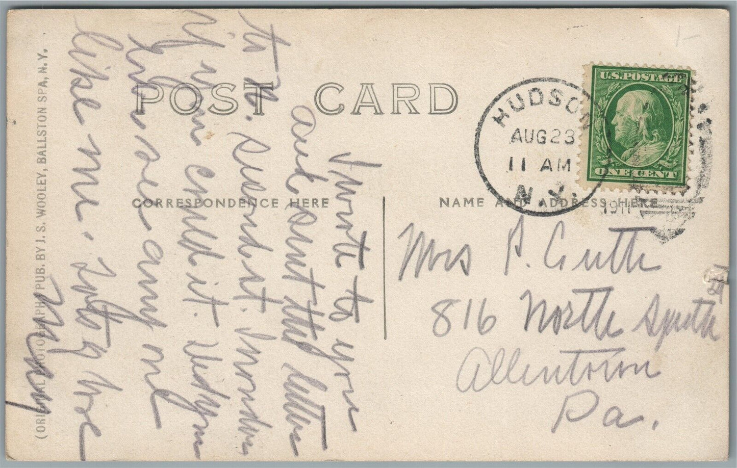 LAKE GEORGE NY FISHING ANTIQUE REAL PHOTO POSTCARD RPPC