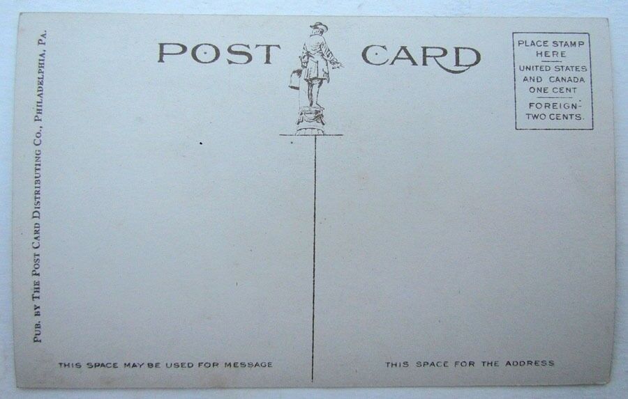 VINTAGE POSTCARD MOUNTAIN SCENIC RAILWAY WILLOW GROVE PARK PA railroad train
