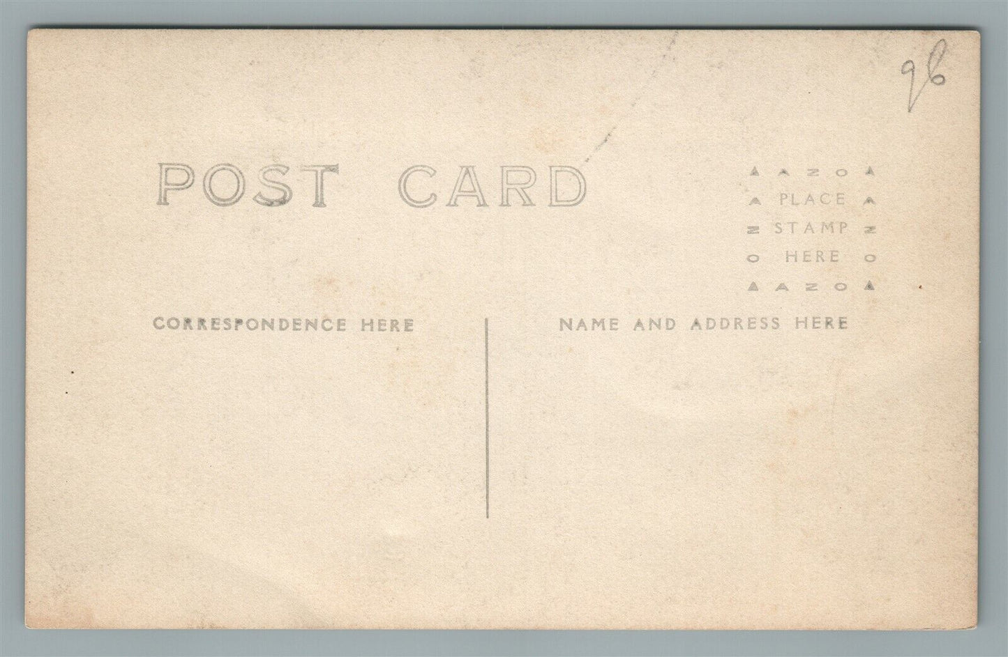 ORPHANAGE PICNIC ANTIQUE REAL PHOTO POSTCARD RPPC