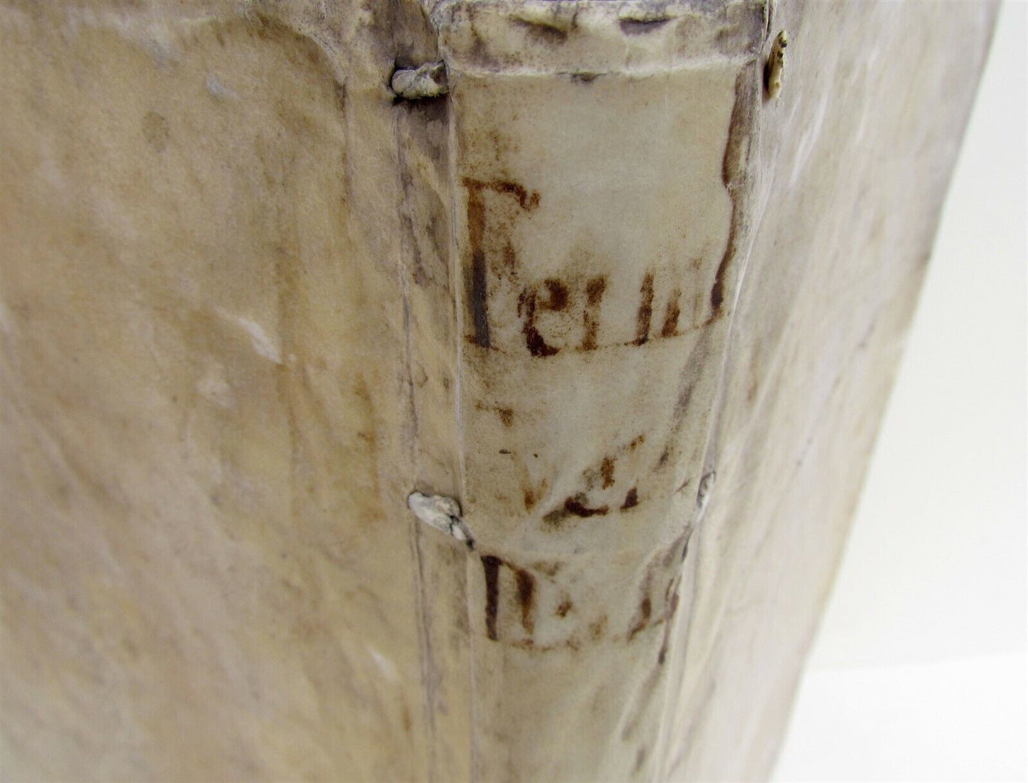 1741 CRIMINAL LAW N. Fermosini ANTIQUE VELLUM FOLIO CANONICA CIVILIA CRIMINALIA