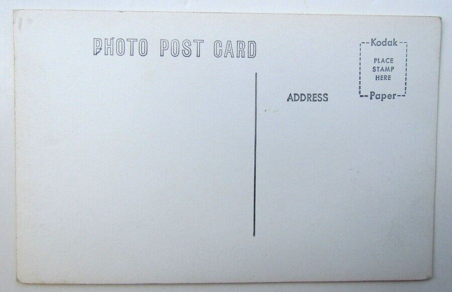 CENTRAL VERMONT RAILROAD RPPC VINTAGE REAL PHOTO POSTCARD railway train