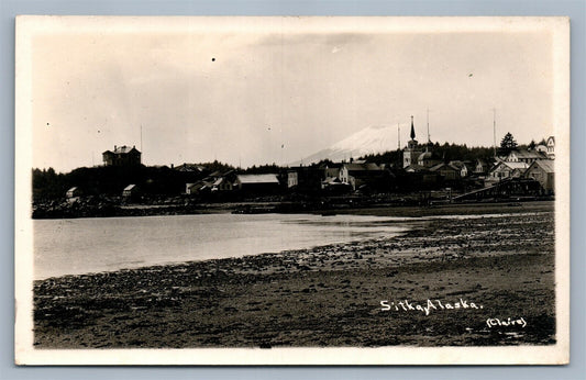 SITKA AK VINTAGE REAL PHOTO POSTCARD RPPC