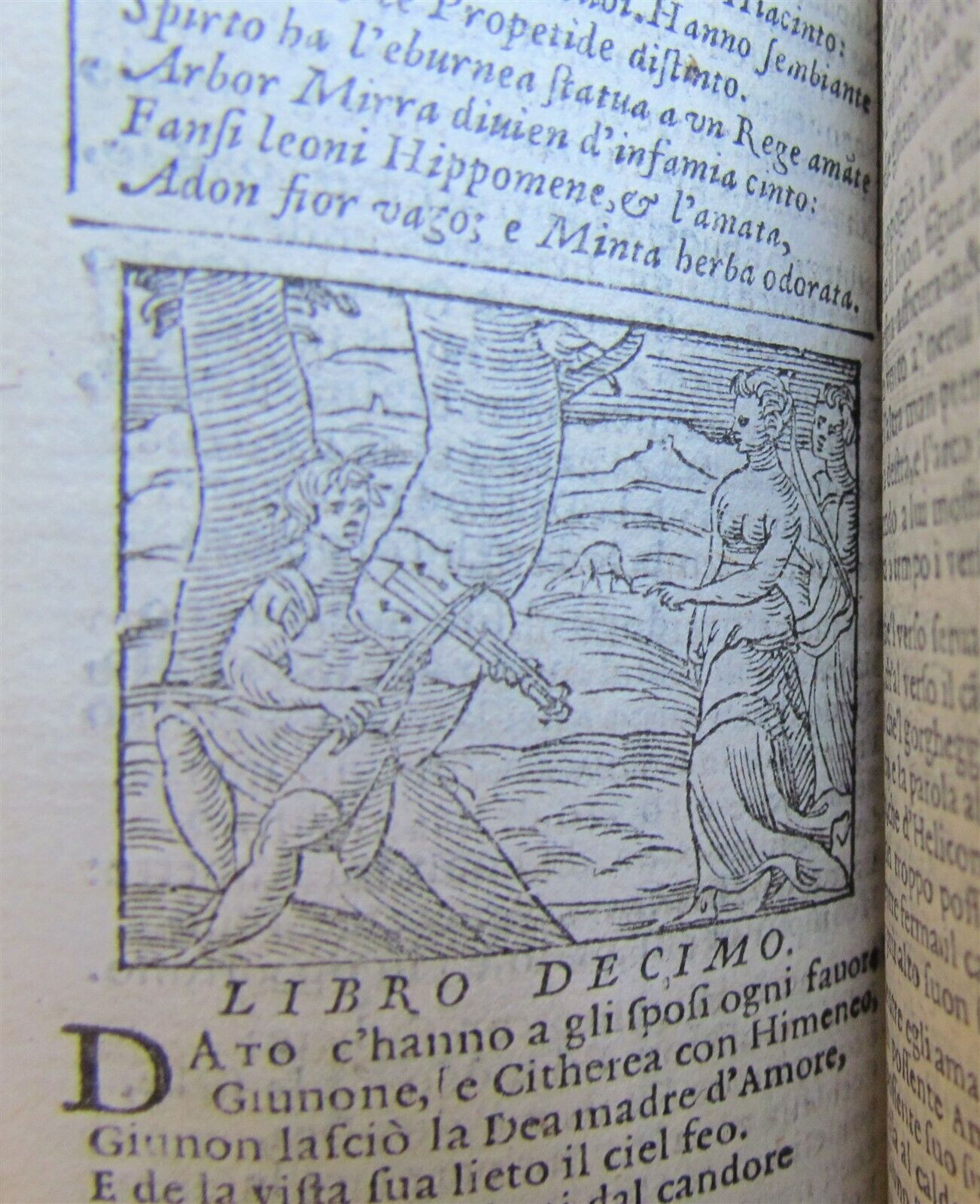 1579 LE METAMORFOSI by OVID ILLUSTRATED w/ 15 woodcuts antique RARE 16th century