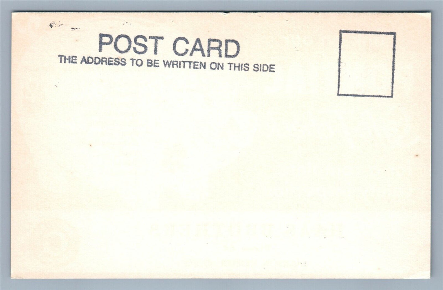 JACKSON CENTER OH HAAS BROTHERS PONTIAC INSPECTION ADVERTISING VINTAGE POSTCARD