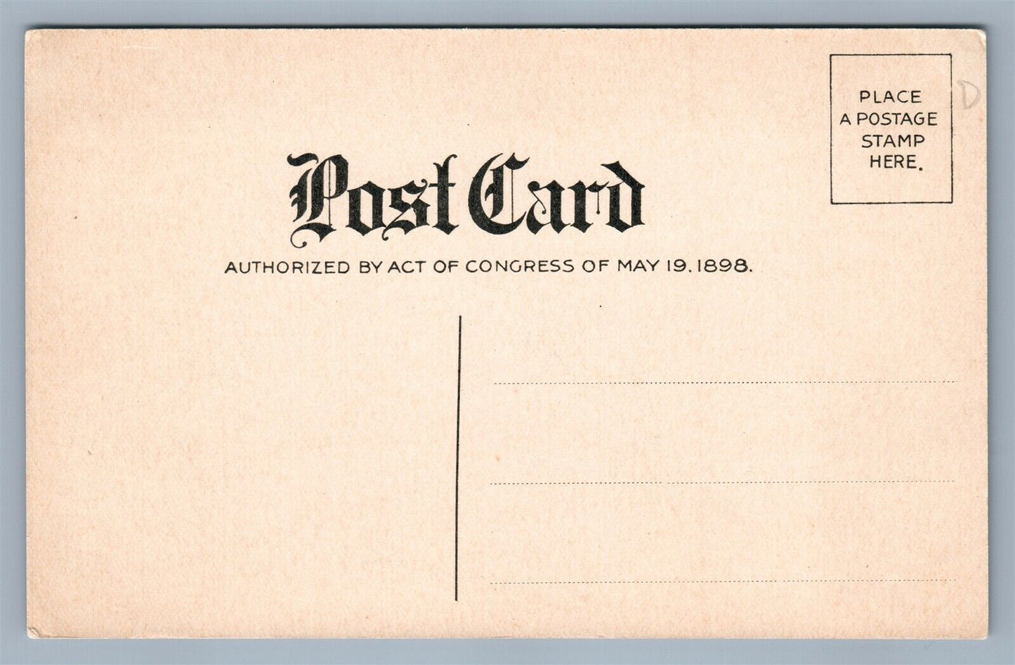 ALLENTOWN PA KOCH BROS. CLOTHIERS ADVERTISING ANTIQUE POSTCARD