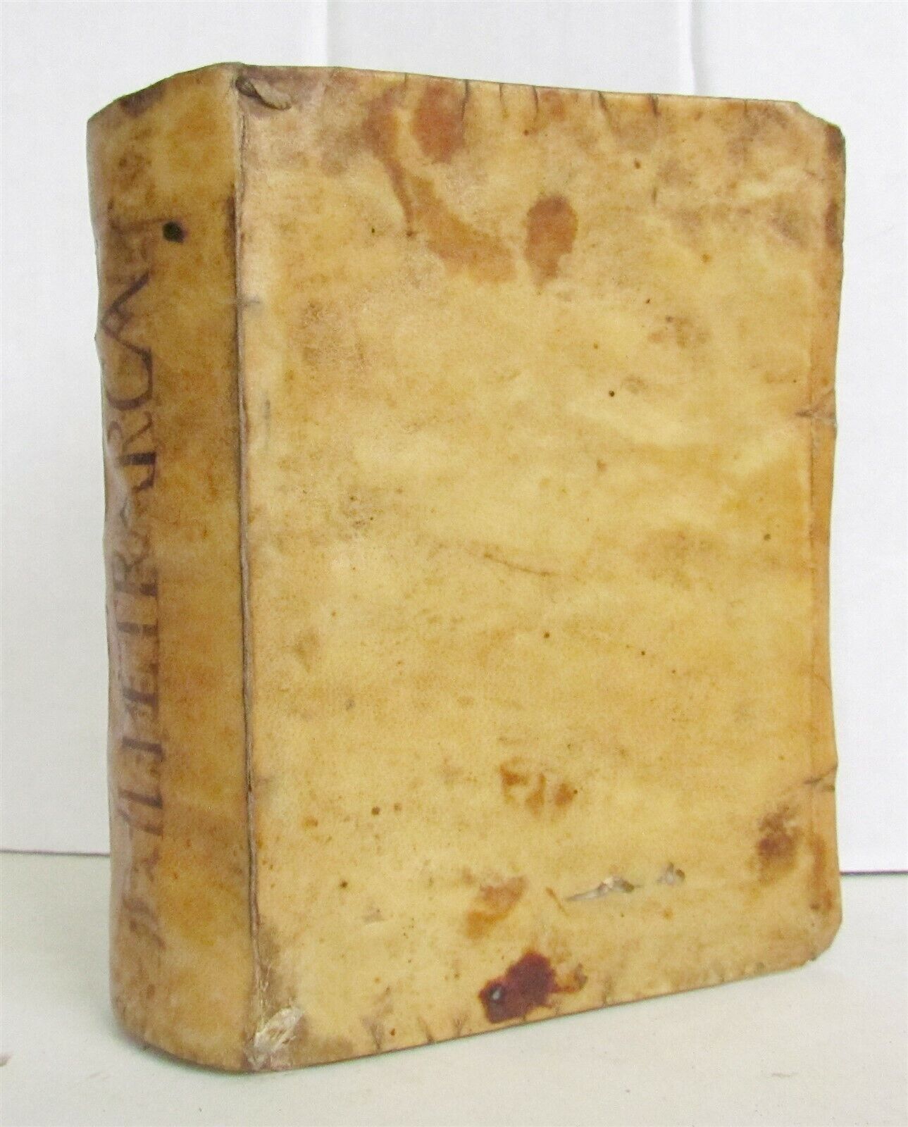 1584 Francesco PETRARCA ANTIQUE vellum De rimedi de l'una et l'altra fortuna