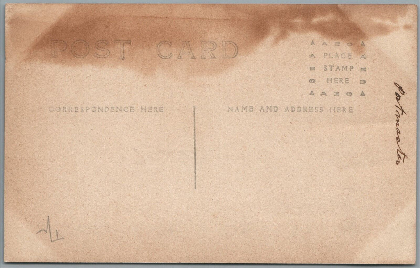 HAINES CITY FL LANGSTON'S HOME ANTIQUE REAL PHOTO POSTCARD RPPC