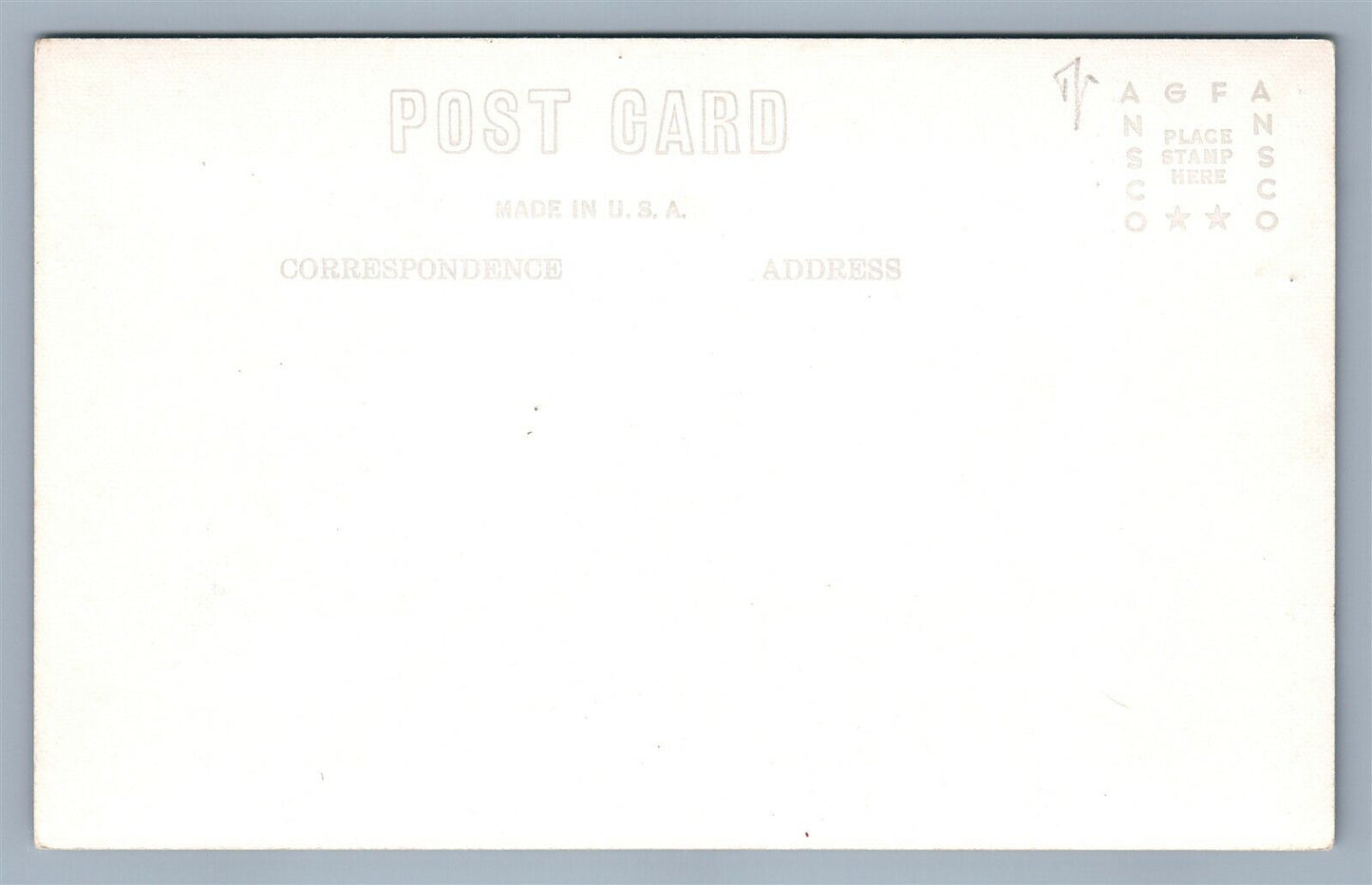 FAIRBANKS AK UNIVERSITY OF ALASKA WINTER SCENE VINTAGE REAL PHOTO POSTCARD RPPC