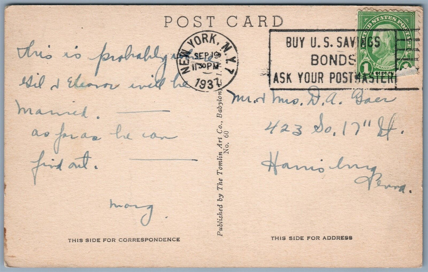 PORT WASHINGTON LONG ISLAND NY ST.PETER OF ALCANTARA CHURCH VINTAGE POSTCARD