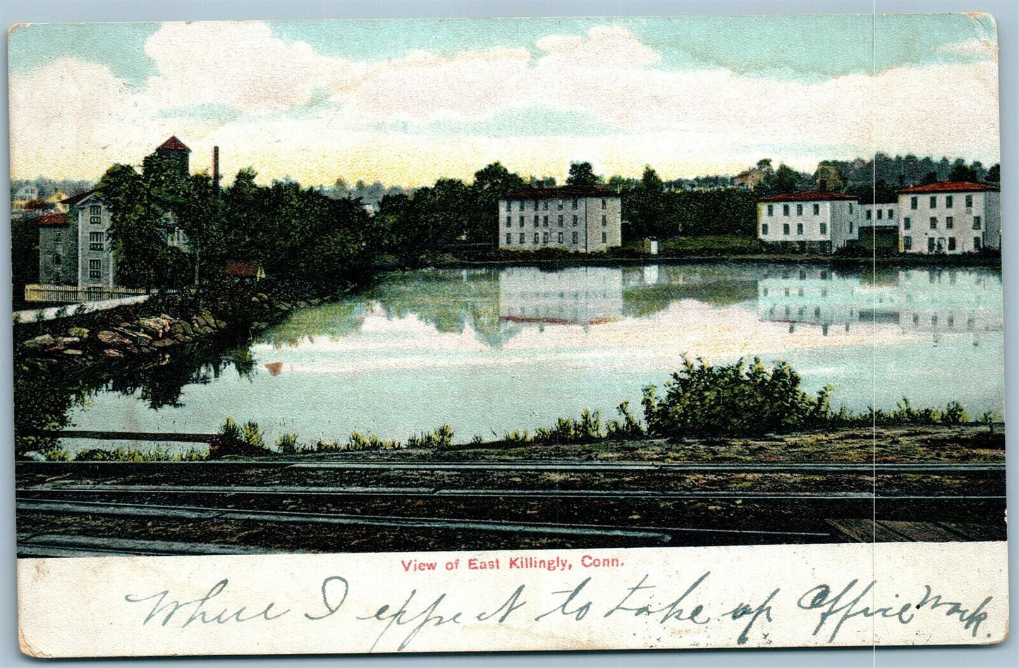 EAST KILLINGLY CT ANTIQUE POSTCARD