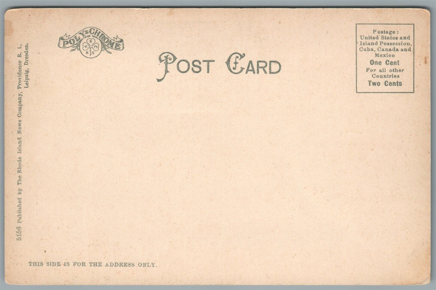 NARRAGANSETT BAY RI FIELDS POINT ANTIQUE POSTCARD