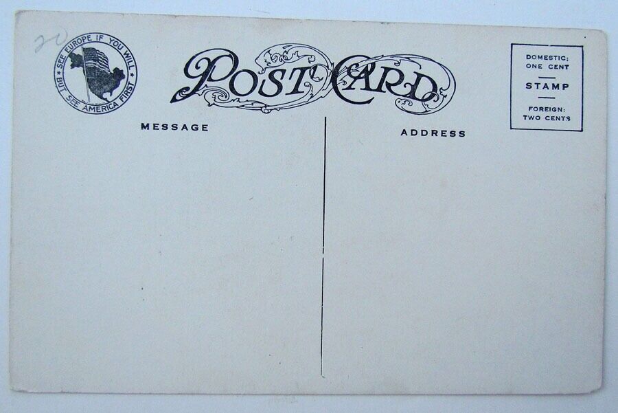 VINTAGE POSTCARD SNOW SHEDS SIERRA NEVADA MOUNTAINS So. PACIFIC R.R. railway