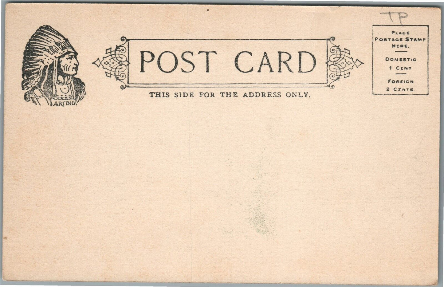 EDENVILLE NY MAIN STREET ANTIQUE POSTCARD