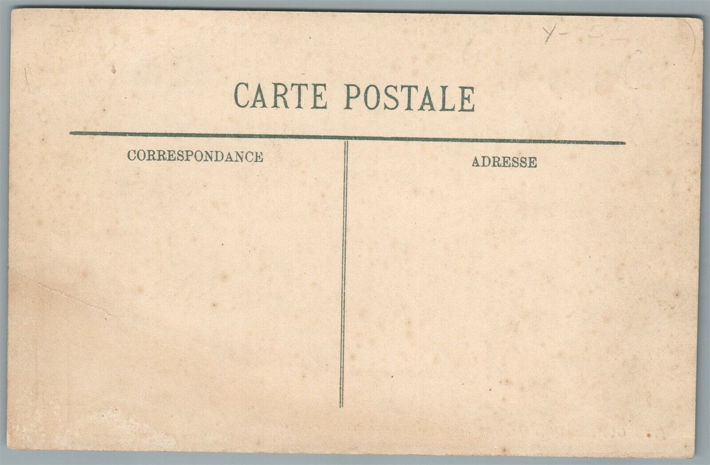 WWI FRENCH AVIATORS w/ AEROPLANE 1914 ANTIQUE POSTCARD