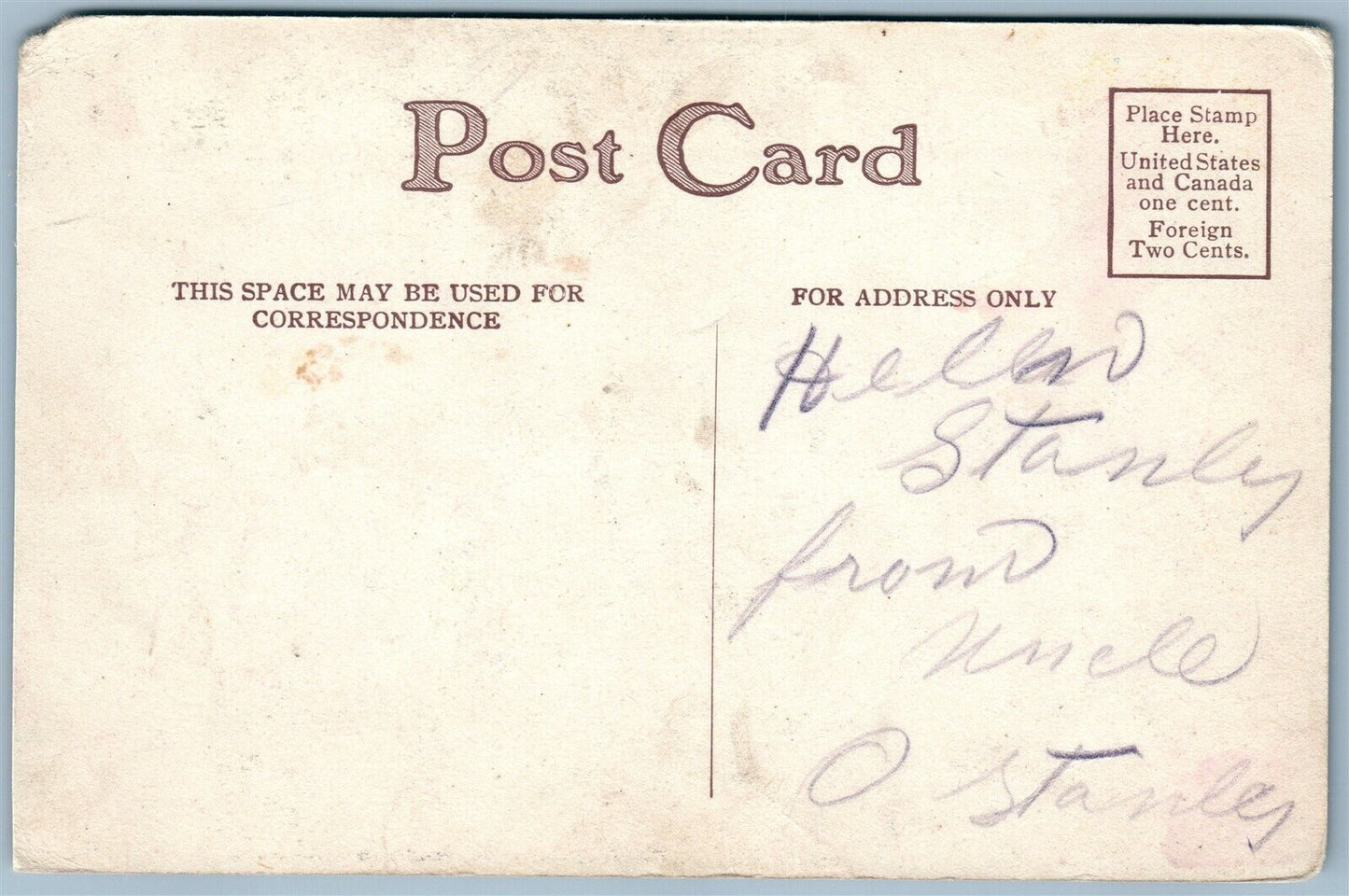 CATS KITTENS in HAT ANTIQUE POSTCARD