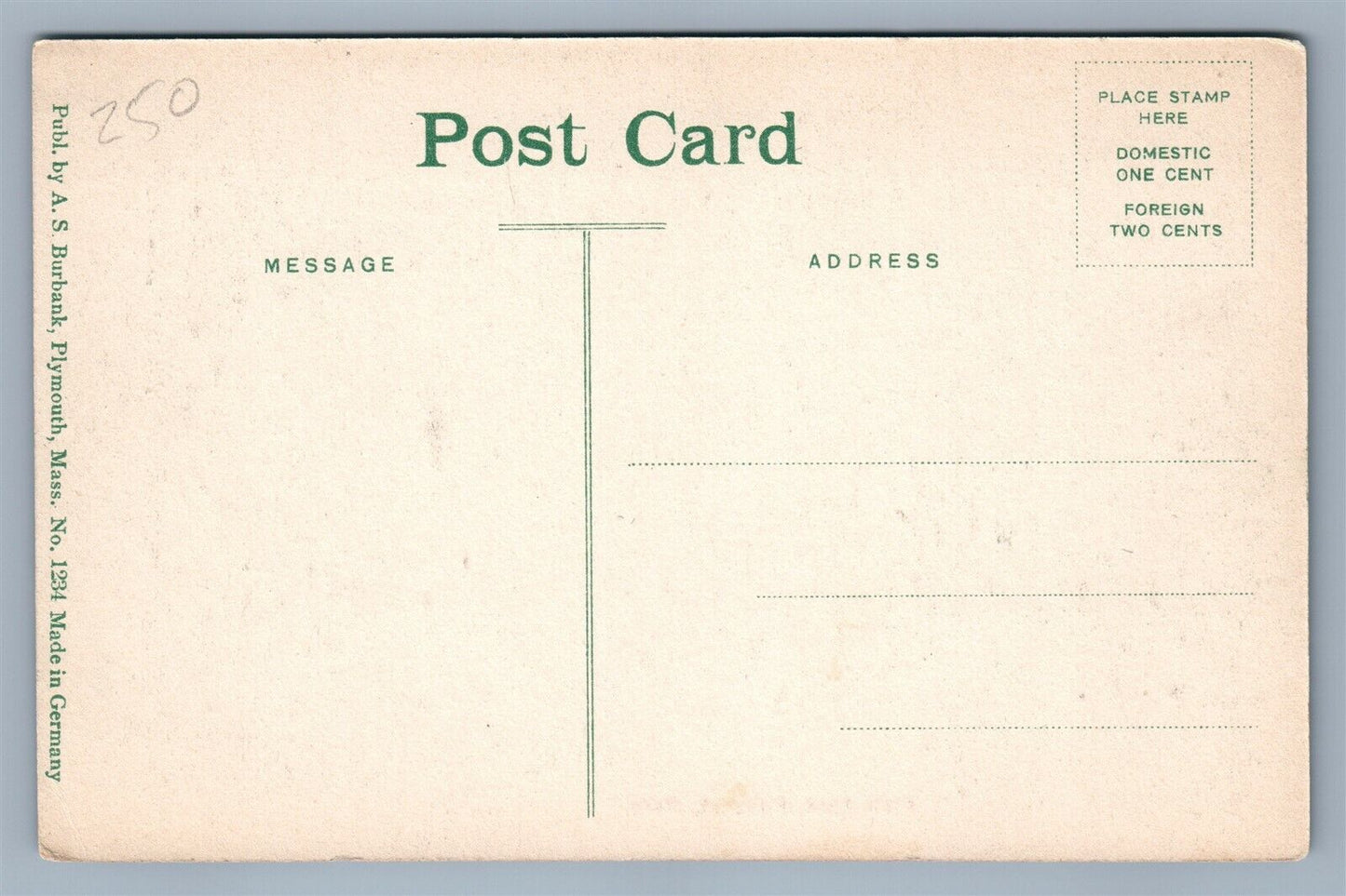 MILLBROOK MA STATE ROAD ANTIQUE POSTCARD