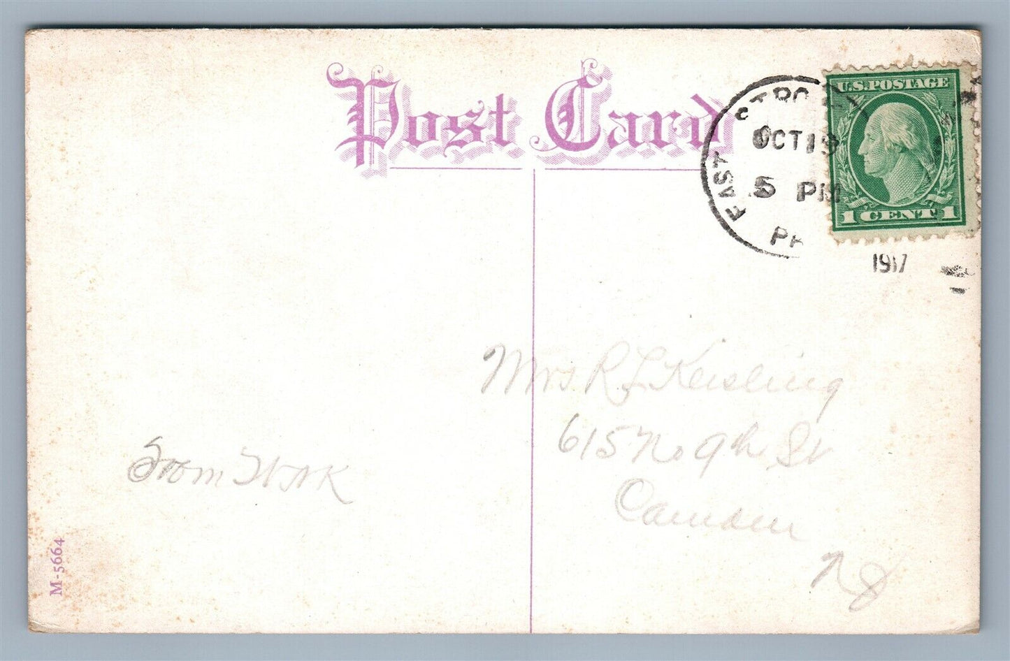 DELAWARE WATER GAP PA PAPER MILL BRIDGE ANTIQUE POSTCARD