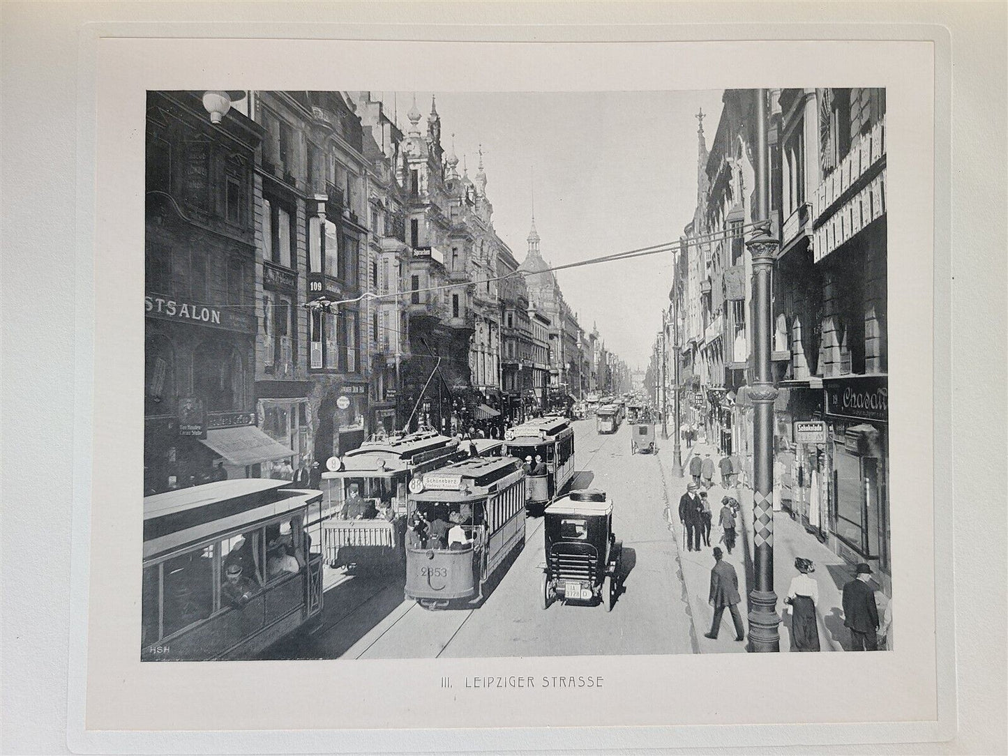 1911 DIE GROSSE BERLINER STRASSENBAHN UND NEBENBAHNEN antique PHOTO ILLUSTRATED