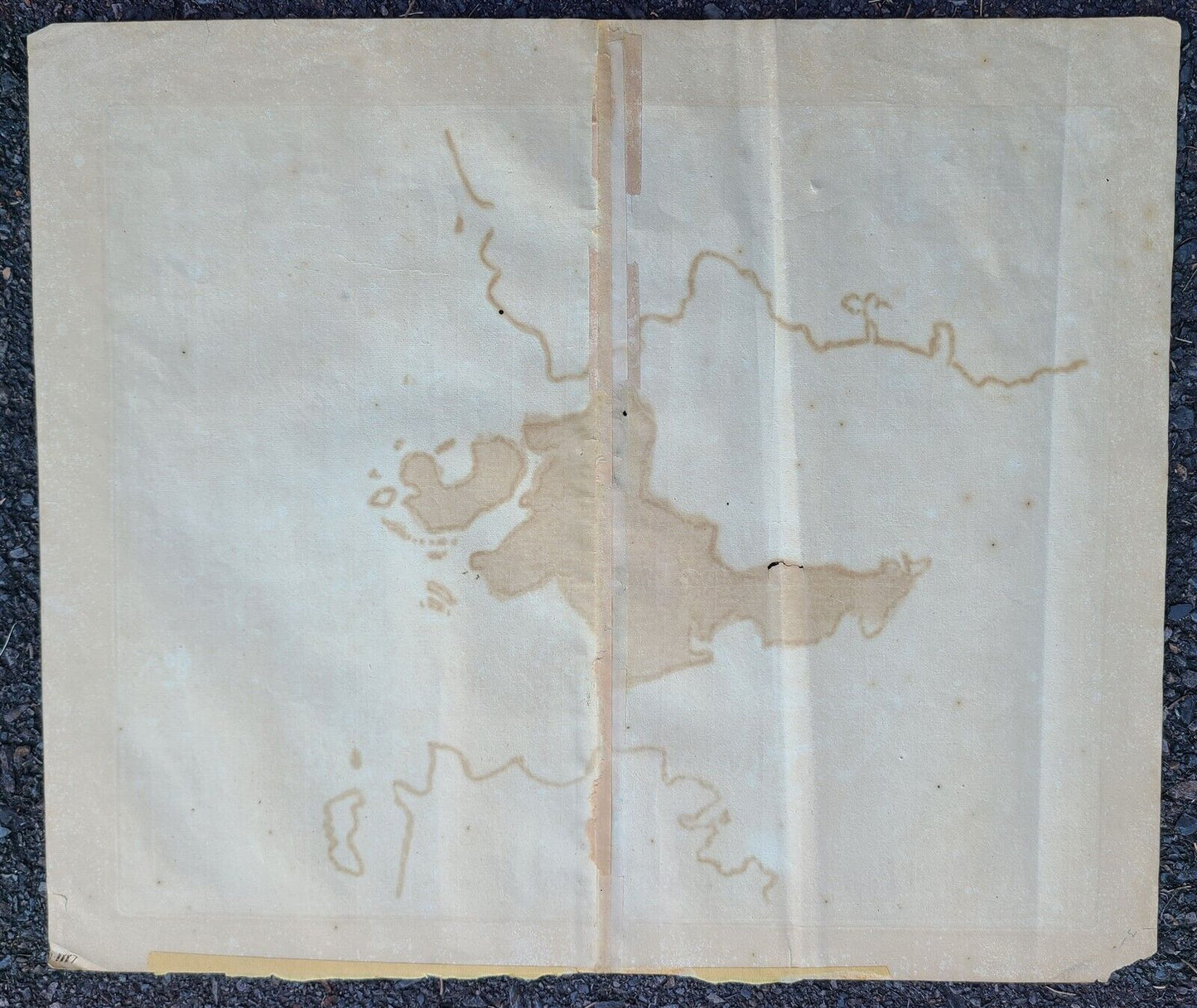 1680 MAP of GERMANY DUCATUS SLESVICENSIS AUSTRALIS PARS antique 20 x 24"