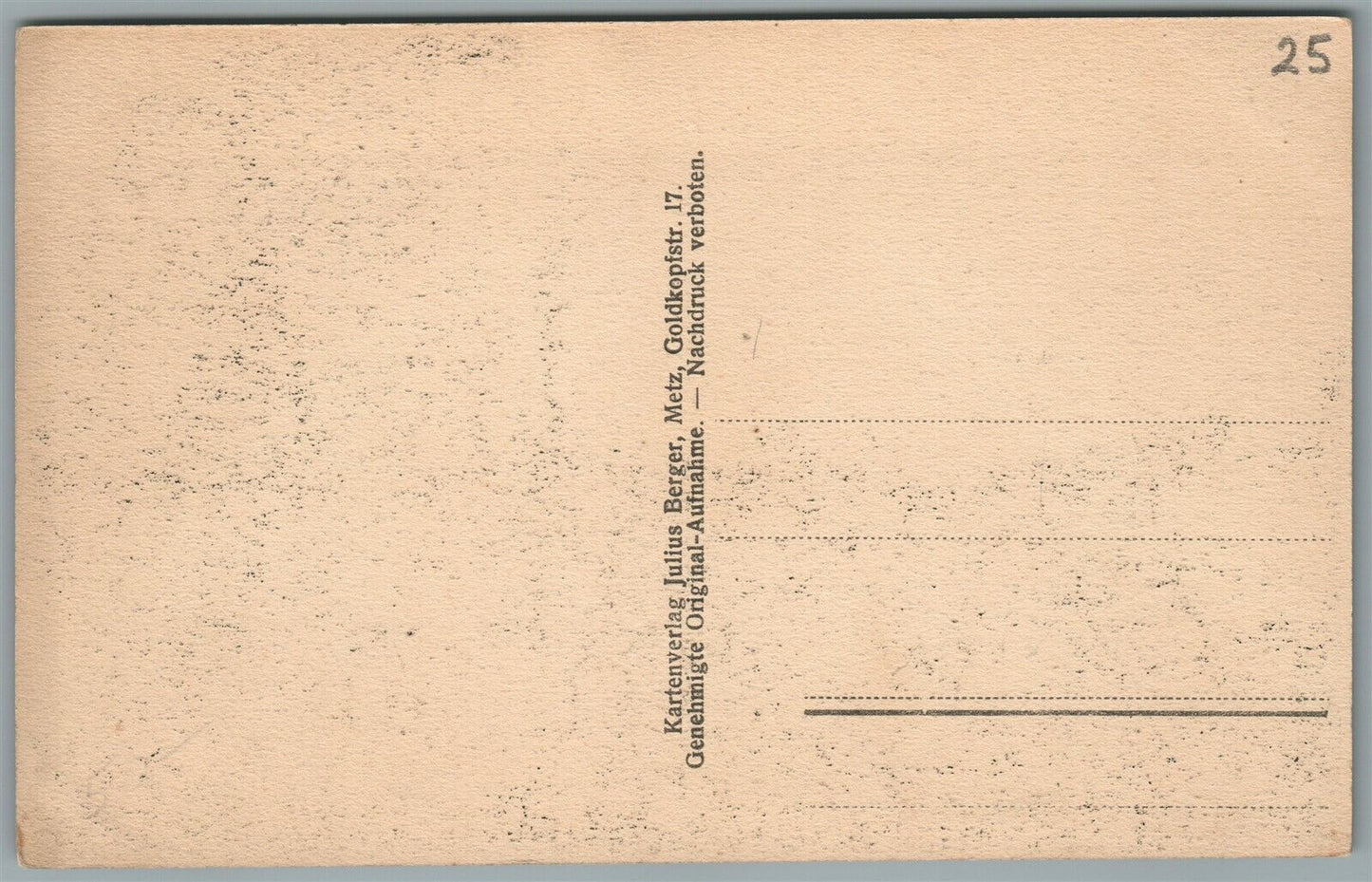 BIPLANE AEROPLANE CRASH GERMAN ANTIQUE POSTCARD