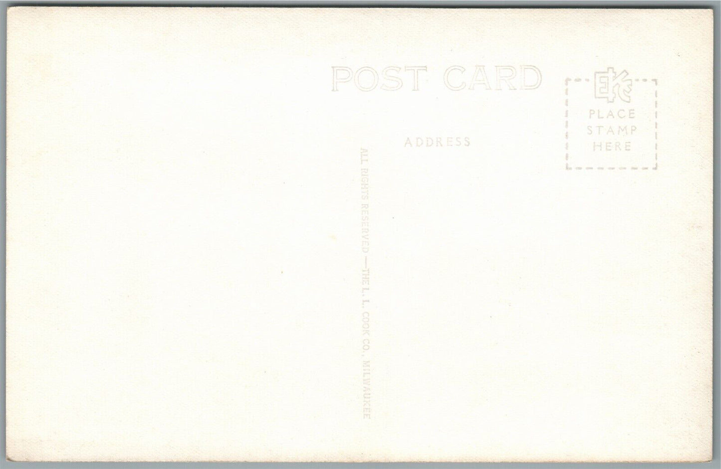 CAMP PHILLIPS KS SERVICE CLUB ANTIQUE REAL PHOTO POSTCARD RPPC