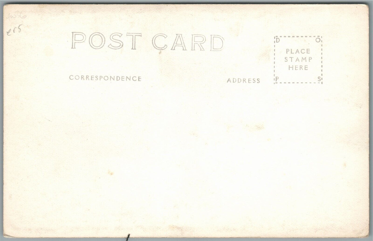 SAC CITY IA HIGH SCHOOL ANTIQUE REAL PHOTO POSTCARD RPPC