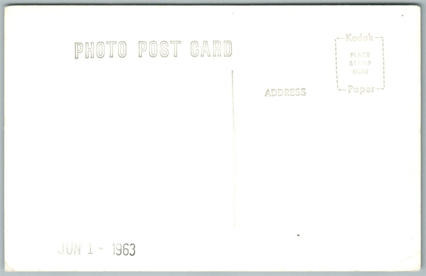 SHIPPENSBURG PA AUDITORIUM S.S.C. 1963 VINTAGE REAL PHOTO POSTCARD RPPC