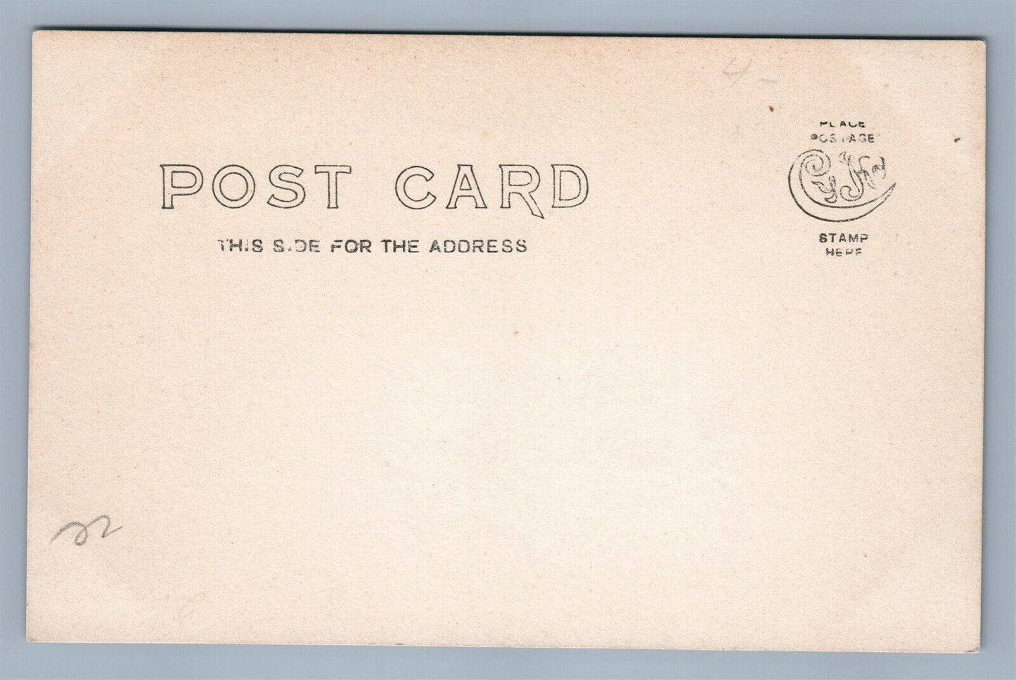 WASHINGTONVILLE PA CHILLISQUAQUE CREEK VINTAGE REAL PHOTO POSTCARD RPPC