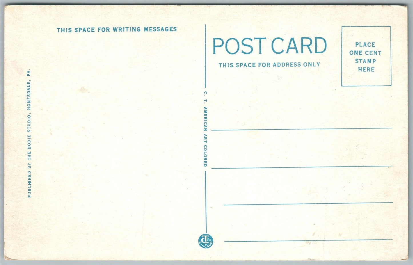 HONESDALE PA BRIDGE NEAR FAIRGROUNDS ANTIQUE POSTCARD