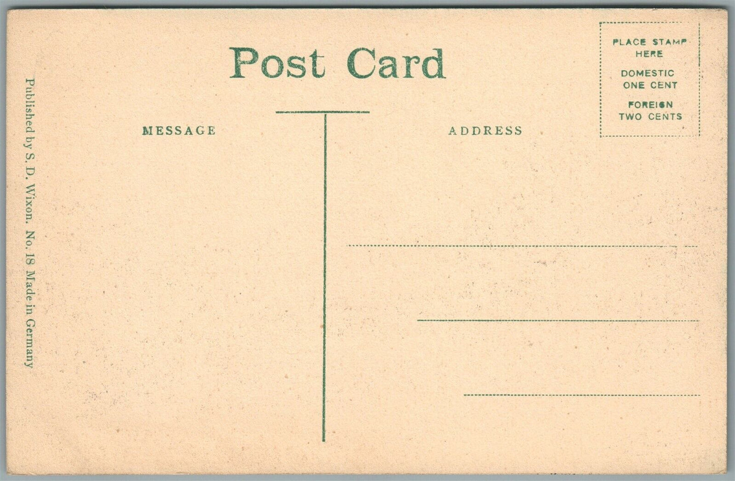 WAPPINGERS FALLS NY ZION PARISH BUILDING ANTIQUE POSTCARD