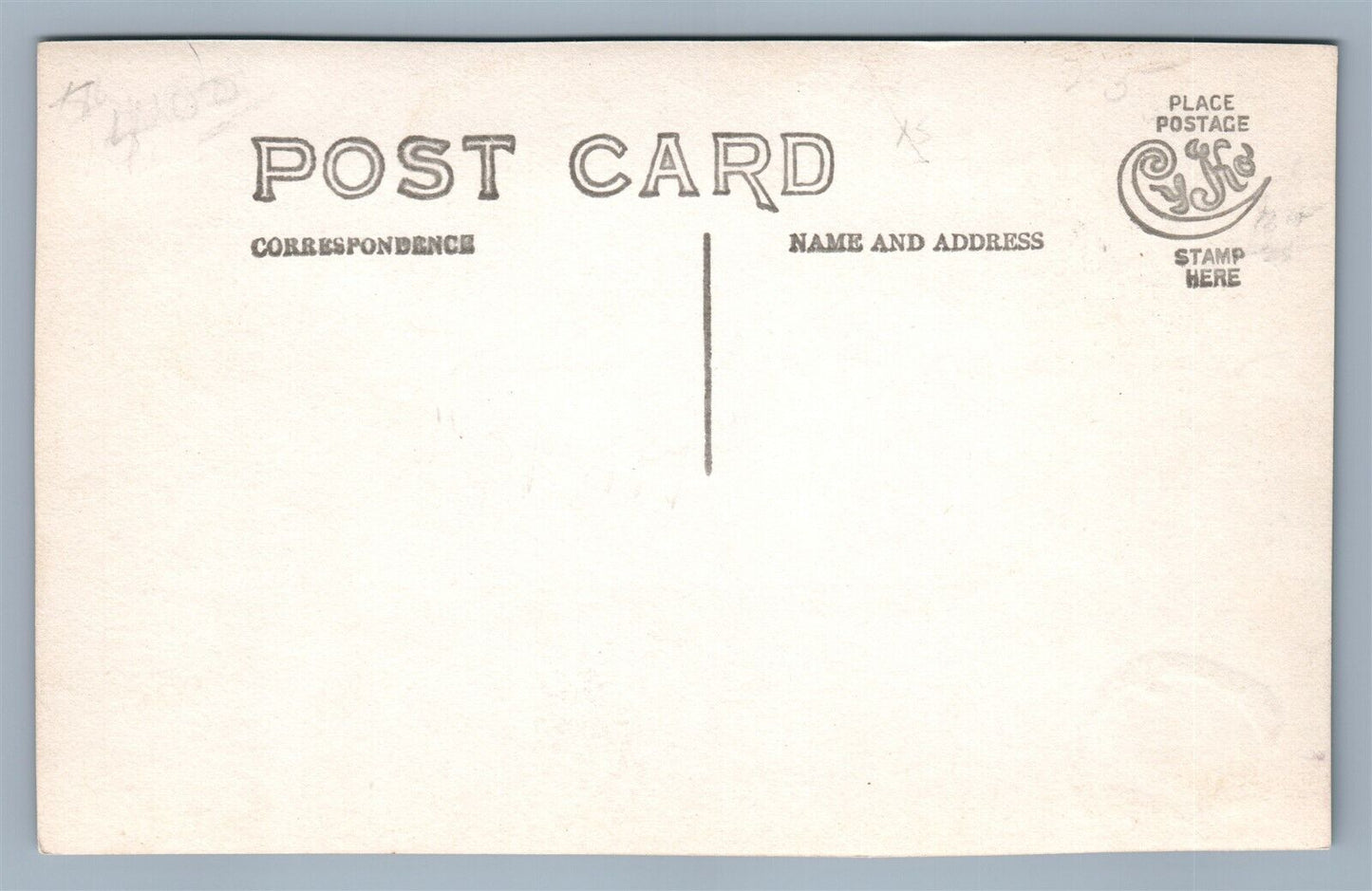 GIRL IN TOY CAR ANTIQUE REAL PHOTO POSTCARD RPPC