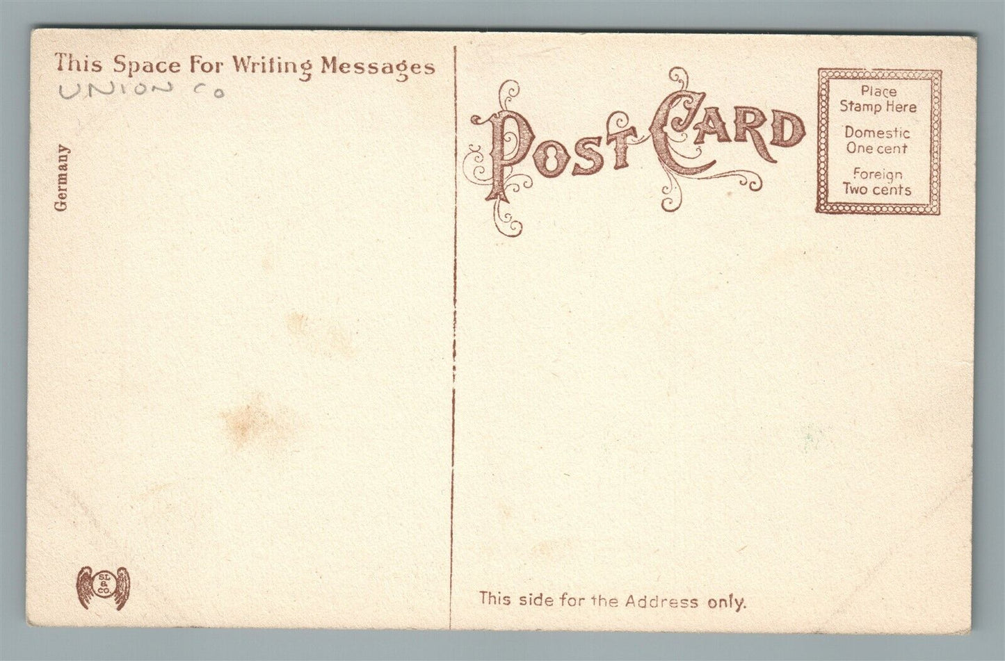 PLAINFIELD NJ FRIENDS MEETING HOUSE ANTIQUE POSTCARD