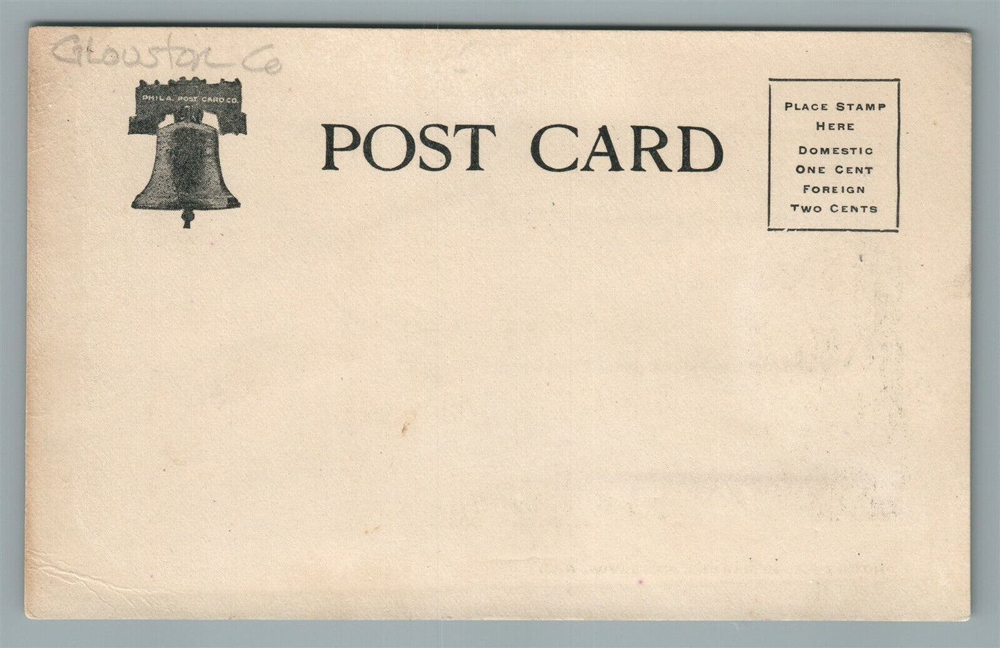 PAULSBORO NJ PUBLIC SCHOOL ANTIQUE POSTCARD