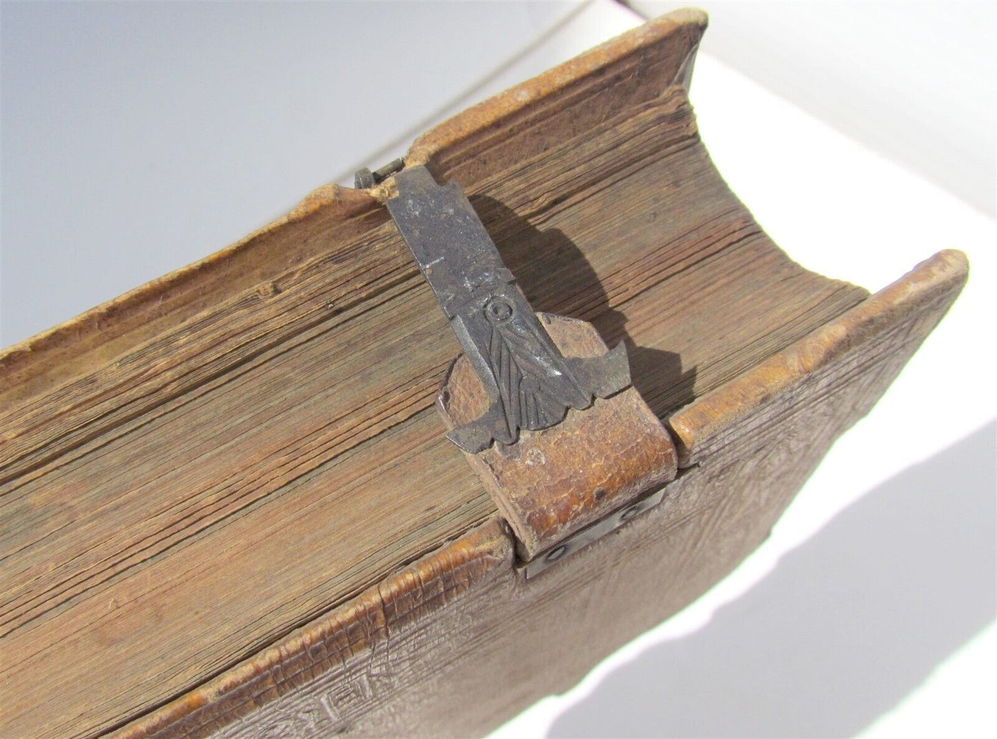 1598 Sermons for feast days by Louis of Granada antique PIGSKIN BINDING