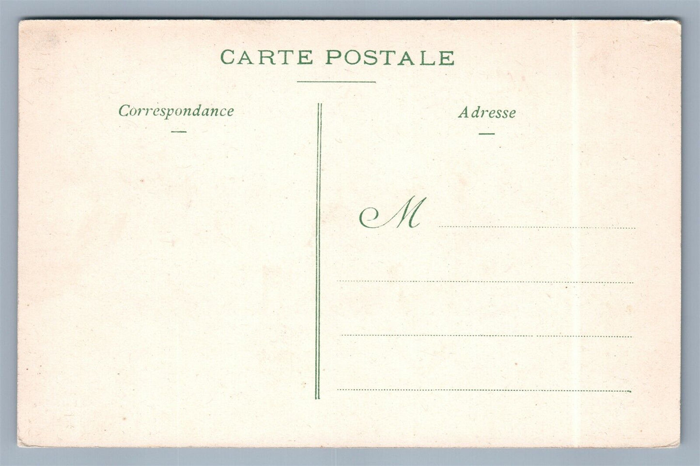 FRANCE HOTEL DE LA PLAGE ANTIQUE POSTCARD