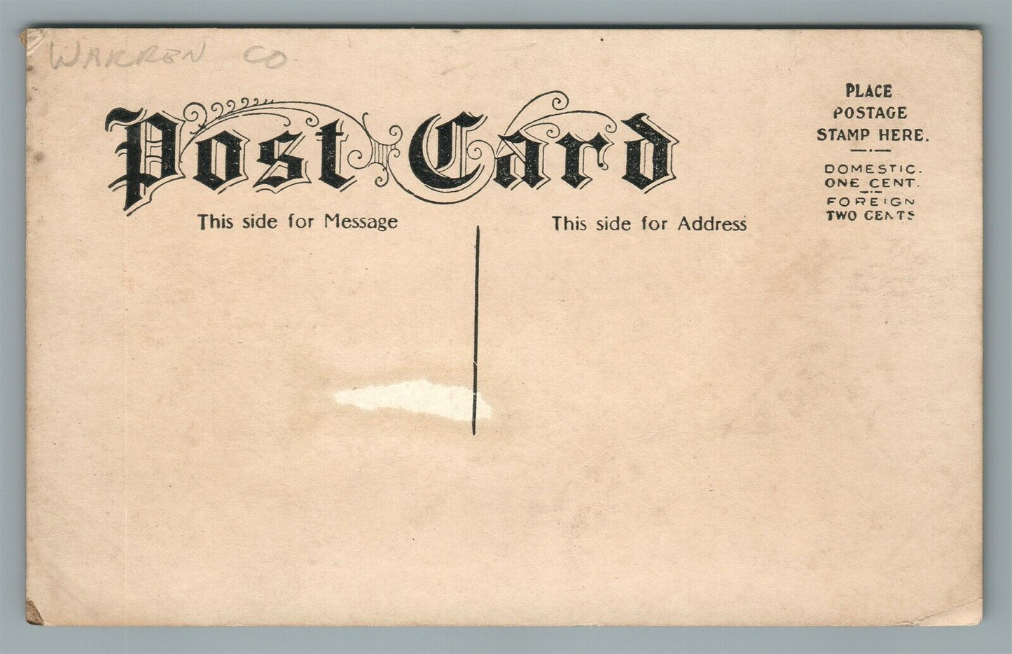 RIEGELSVILLE NJ BERKELEY HALL & COTTAGE ANTIQUE POSTCARD