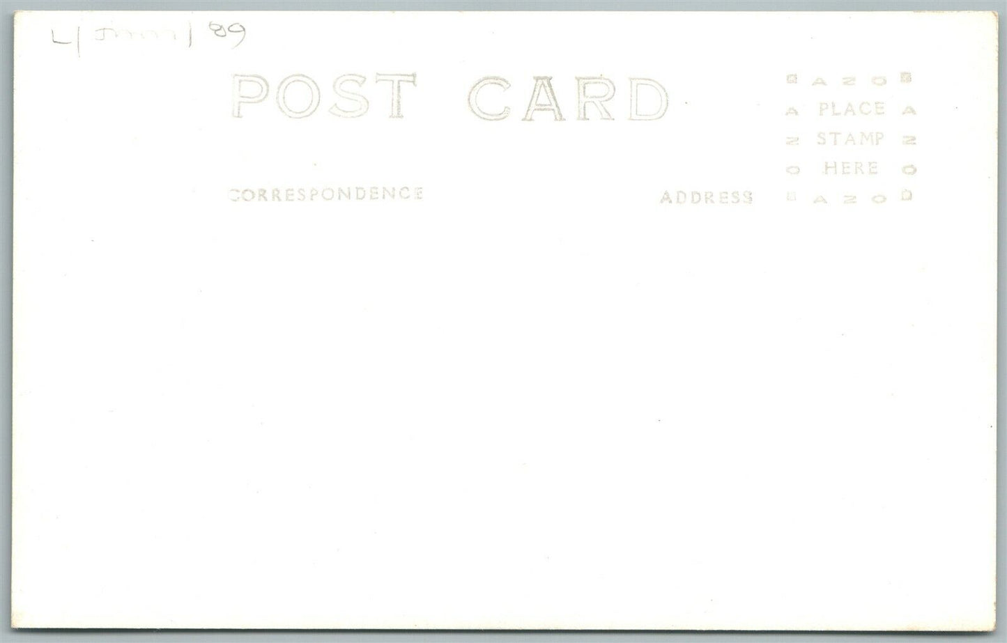 DICKEYVILLE WIS GROTTO ANTIQUE REAL PHOTO POSTCARD RPPC