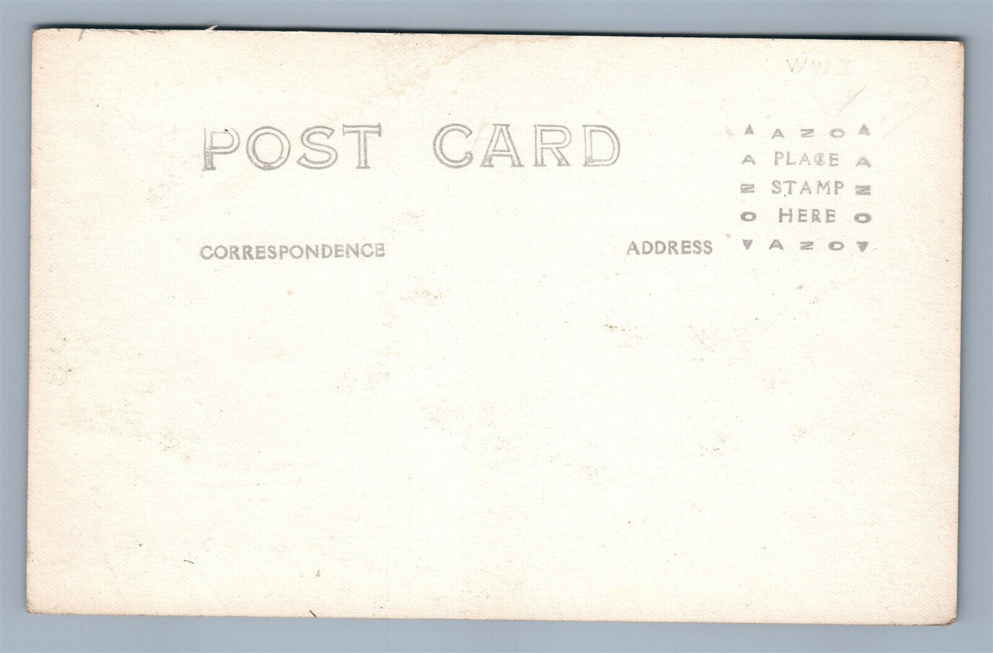 ARTILLERY FIRING ON LOON REAL PHOTO POSTCARD ANTIQUE RPPC