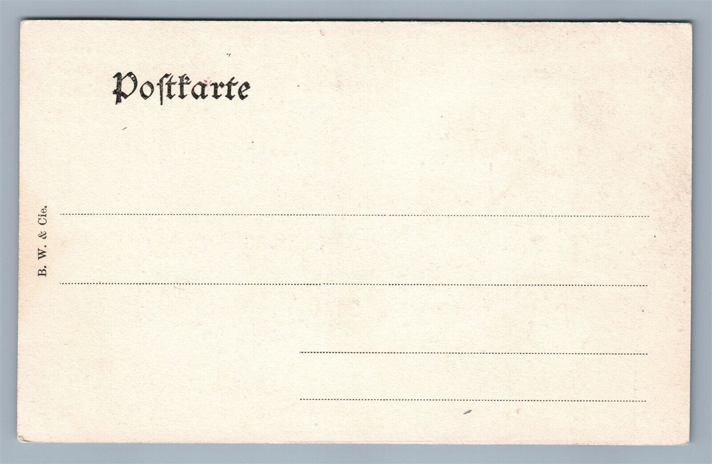 BERLIN GERMANY CENTRAL HOTEL SCHREIBSAAL ANTIQUE POSTCARD