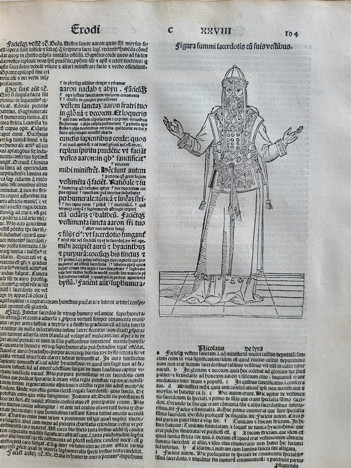 1495 INCUNABULA BIBLE 3 FOLIO VOLUMES COMPLETE antique ILLUSTRATED BIBLIA LATINA